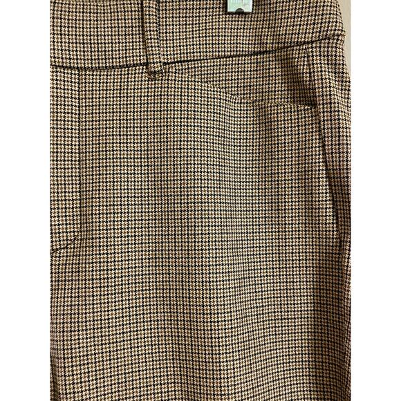 Old Navy Pixie Skinny Pants Women’s size 10 plaid academia Stretch Office Career - Picture 3 of 8